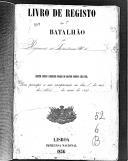 Livro nº 52 - Livro de Registo do 2º Batalhão do Regimento de Infantaria nº6, de 1859.