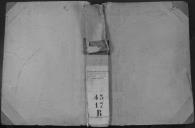 Livro nº 43 - Livro de Matrícula do Pessoal do Regimento de Infantaria nº17, Registo das Praças de Pret, de 1899.