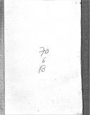 Livro nº 70 - Livro de Matrícula do Regimento de Infantaria nº 6, 3º Batalhão, Registo das Praças de Pret, de 1896.