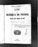 Livro nº 58 - Livro de Matrícula do Pessoal do Regimento de Infantaria nº 4, 2º Batalhão, de 1896. 