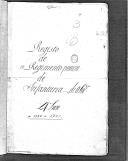 Livro nº 4 - Registo do 1º Regimento de Infantaria de Olivença, de 1782 a 1791.