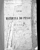 Livro nº 51 - Livro de Matrícula do Pessoal do Regimento nº5 de Infantaria do Imperador da Aústria Francisco José, 1º Batalhão Registo das Praças de Pret, de 1901. 