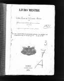 Livro nº 2 - Oficiais em disponibiilidade, oficiais em inactividade temporária e mais oficiais não arregimentados residentes na Divisão (1851-1867).