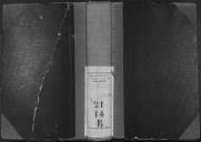 Livro nº 21 - Livro de Registo dos Assentamentos de Oficiais e Praças do 1º Batalhão do Regimento de Infantaria nº 14, de 1845.