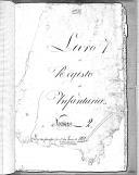 Livro nº 4 - Registo dos assentamentos dos oficiais e praças do Regimento de Infantaria nº 2,  de 1 de Janeiro 1812 a 1814.