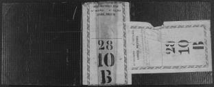 Livro nº 28 - Livro de Registo dos Assentamentos dos Oficiais e Praças da 6ª Companhia de Granadeiros do 1º Batalhão, de 1831 a 1838.