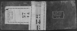 Livro nº 27 - Livro de Registo da 6ª Companhia de Fuzileiros do Regimento de Infantaria nº 14, de 1830 a 1833.