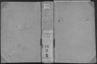 Livro nº 42 - Livro de Matrícula do Pessoal, registo das Praças de Pret, do 1º Batalhão do Regimento de Infantaria nº 9, de 1896