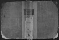 Livro nº 36 - 6º Livro de Matrículas dos Oficiais e Praças do  Pré do 1º Batalhão, 1853.