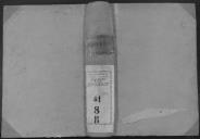 Livro nº 41 - Livro de Matrícula do Pessoal, Registo das Praças de Pret do Regimento de Infantaria nº 8, de 1896. 