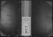 Livro nº 20 - Livro de Registo do 1º Batalhão, do Regimento de Infantaria nº 14, de 1846. 