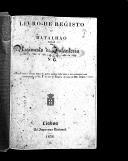 Livro nº 22 - Livro de Registo do Regimento de Infantaria nº , de 1845.