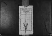 Livro nº 1 - Registo de assentamentos de oficiais do Regimento de Infantaria nº26.