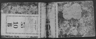 Livro nº 35 - Livro de Registo dos Assentamentos dos Oficiais e Praças da Companhia de Granadeiros do 2º Batalhão, de 1835.
