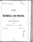 Livro nº 67 - Livro de Matrícula do Pessoal, Registo das Praças de Pret do Regimento de Infantaria nº 4, 2º Batalhão, de 1903. 