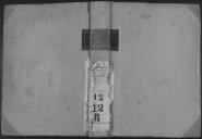 Livro nº 12 - Livro de Registo do Depósito do Regimento de Infantaria nº 12, de 1850.