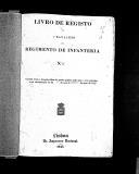 Livro nº 25 - Livro de Registo do 1º Batalhão de Infantaria  nº6, de 1847.