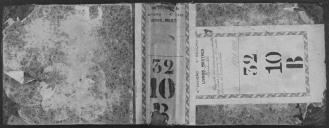 Livro nº 32 - Livro de Registo dos Assentamentos dos Oficiais e Praças da 5ª Companhia do 2º Batalhão do Regimento de Infantaria nº 10, de 1831 a 1838.