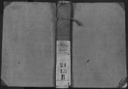 Livro nº 21 - Livro de Registo dos Assentamentos dos Oficiais e Praças do Regimento de Infantaria nº 15, de 1864.