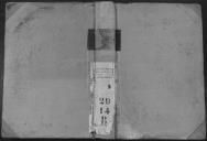 Livro nº 29 - Livro de Matrícula dos Oficiais e Praças de Pret da Companhia de Depósito do Regimento de Infantaria nº 14, de 1850 a 1851.