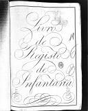 Livro nº 11 - Livro de Registo dos Assentamentos dos Oficiais e Praças do Regimento de Infantaria nº 6, de 1814.