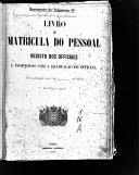 Livro nº 1 - Oficiais e indivíduos com a graduação de oficial (1885-1893).