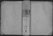 Livro nº 34 - Livro de Matrícula do Pessoal do Regimento de Infantaria nº 17, 2º Batalhão, Registo das Praças de Pret, de 1889.