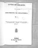 Livro nº 21 - Livro de Registo da Companhia do Depósito do Regimento de Infantaria nº 3, de 1850 a 1864.