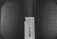 Livro nº 6 - Livro de Registo dos Oficiais e Praças do 1º Batalhão dos Regimento de Infantaria XV e do Batalhão de Infantaria nº 8, de 1833 a 1848.