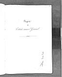 Livro nº 3 - Registo dos oficiais generais e Estado Maior do Exército (1806-1865).