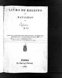 Livro nº 23 - Livro de Registo do Batalhão de Infantaria nº 20, de 1841 a 1842. 