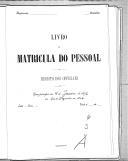 Livro nº 4 - Registo dos oficiais (1892-1908).