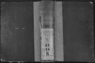 Livro nº 41 - Livro de Matrícula do Regimento de Infantaria nº 14, Registo das Praças de Pret, de 1871.