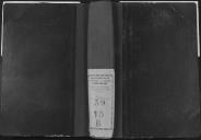 Livro nº 39 - Livro de Matrícula do Pessoal do Regimento de Infantaria nº 15, 1º Batalhão, Registo das Praças de Pret, de 1884.