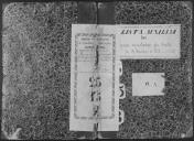Livro nº 23 - Livro de Registo das Praças Apresentadas em Conformidade do Art.º 3º de 12 de Dezembro de 1840.