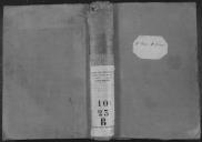 Livro nº 10 - Livro de Matrícula do Pessoal do Regimento de Infantaria nº23, do 1º Batalhão, Registo das Praças de Pret, de 1899.