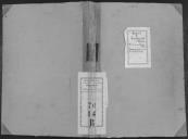 Livro nº 70 - Livro de Matrícula do Pessoal do Regimento de Infantaria nº 14, 2º Batalhão, Registo das Praças de Pret, de 1907.