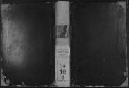 Livro nº 54 - Livro de Matrícula do Pessoal do Regimento de Infantaria nº 10, 1º Batalhão, Registo das Praças de Pret, de 1902.