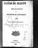 Livro nº 39 - 9º Livro de Registo do 1º Batalhão do Regimento de Infantaria nº 4, de 1857.