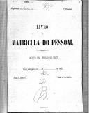 Livro nº 42 - Livro de Matrícula do Pessoal, Registo das Praças de Pret, do Regimento de Infantaria nº2 de 1879-1898.
