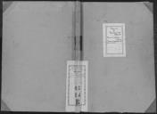 Livro nº 68 - Livro de Matrícula do Pessoal do Regimento de Infantaria nº 14, 3º Batalhão, Registo das Praças de Pret, de 1905.