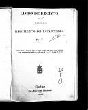 Livro nº 20 - Livro de Registo do 1º Batalhão do Regimento de Infantaria nº5, de 1853.