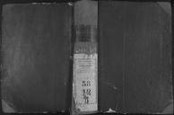 Livro nº 38 - Livro de Matrícula do Pessoal do Regimento de Infantaria nº12, 2º Batalhão, Registo das Praças de Pret, de 1892.
