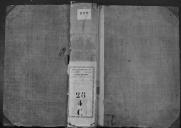 1º. livro de matrícula dos oficiais e praças de pré do Batalhão de Caçadores nº. 4 (1861-67).