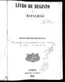 Livro nº 25 - Livro de Registo do Batalhão, 1 de Outubro de 1864.