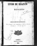 Livro nº 24 - Livro de Matrícula de Oficiais e Praças de Pret do 1º Batalhão, de 1864.