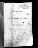 Livro nº 59 - Livro de Matrícula do Pessoal do Regimento de Infantaria nº7, Registo das Praças de Pret, de 1888.