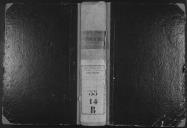 Livro nº 55 - Livro de Matrícula do Pessoal do Regimento de Infantaria nº 14, 3º Batalhão, Registo das Praças de Pret, de 1892.