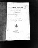 Livro nº 12 - Livro de Registo dos Oficiais e Praças do 2º Batalhão [Expedicionário] do Regimento de Infantaria nº 7, de 1830.
