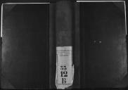 Livro nº 33 - Livro de Matrícula do Pessoal do Regimento de Infantaria nº12, 2º Batalhão, Registo das praças de Pret, de 1887.